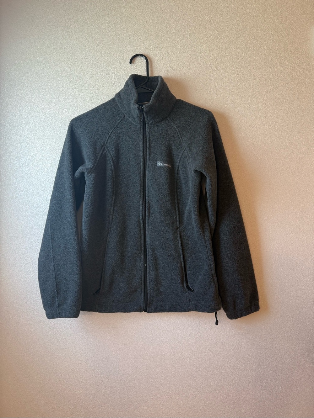 Columbia Women's Dark Gray Full-Zip Fleece Jacket